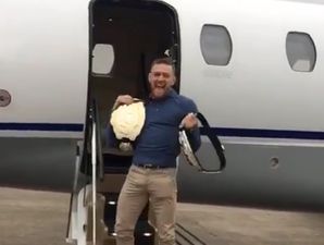 WATCH: Conor McGregor’s latest video shows he’s not giving up those two belts without a fight