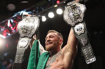 Conor McGregor named RTÉ Sport Sportsperson of the Year