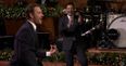 WATCH: Michael Fassbender and Jimmy Fallon’s epic air guitar battle made for great TV