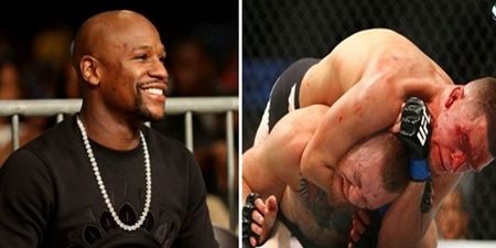 WATCH: Floyd Mayweather trolls Conor McGregor about his lowest moment in the UFC