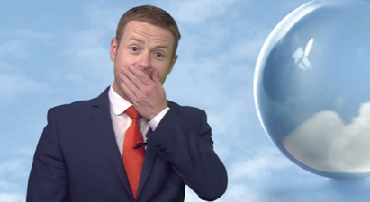 BBC Presenter gets sick live on air the day after work Christmas party