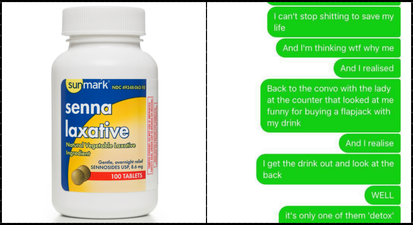 PICS: This woman’s horror story about taking laxatives in a public place is hilarious