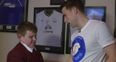 WATCH: Seamus Coleman pays surprise visit to 11-year old Everton fan whose Dad recently passed away