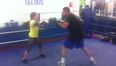 VIDEO: This 9-year-old has all the speed, skill and strength of a young Katie Taylor
