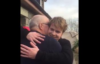 VIDEO: Kodaline singer Steve Garrigan gives his dad a very special gift for Christmas