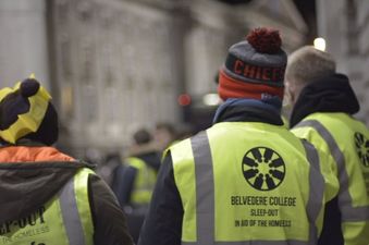 VIDEO: Dublin school’s ‘Sleep Out’ raises an absolutely staggering amount for the homeless