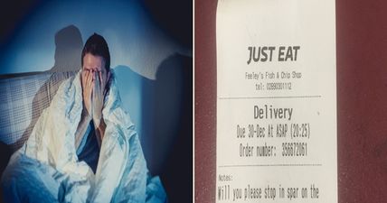 PIC: Irish chipper goes above and beyond to grant a sick customer’s cheeky request