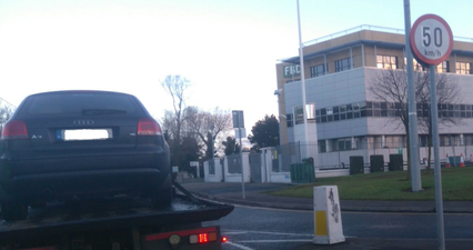 Car seized after it overtook a marked Garda car at 100kph