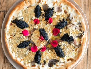 PIC: In case you’re wondering, this is what a $2,000 pizza looks like