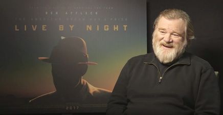 WATCH: Brendan Gleeson reveals his new tattoo and chats about making Batman AKA Ben Affleck feel nervous