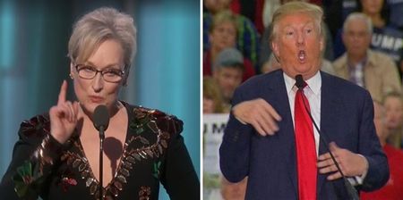 WATCH: Meryl Streep absolutely ripped into Donald Trump during her passionate Golden Globes speech