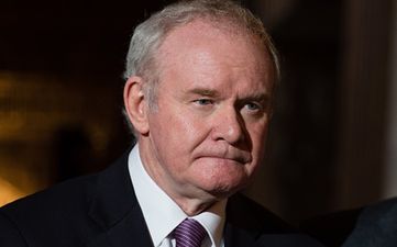 Martin McGuinness stands down as Sinn Féin leader in Northern Ireland