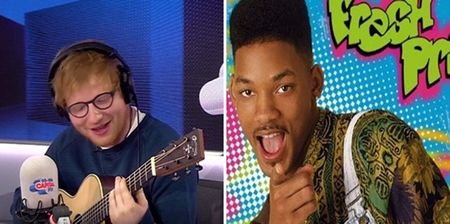 WATCH: Ed Sheeran covers The Fresh Prince of Bel-Air theme tune