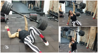 WATCH: This is one of the most insane pieces of gym strength we’ve ever seen