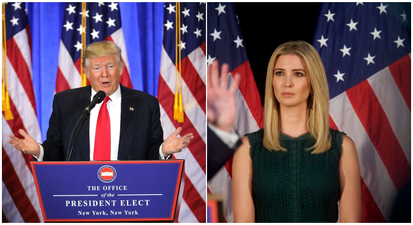PICS: Donald Trump mistakes a woman from the UK for his daughter Ivanka