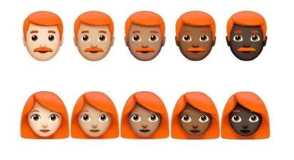 There’s an emoji for gingers on the way, but you’re going to have to wait