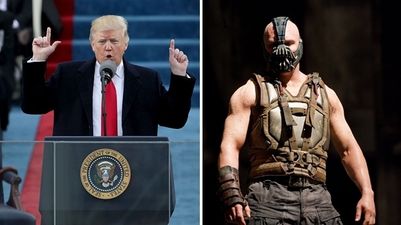WATCH: Donald Trump actually quoted Batman villain Bane in his inauguration speech