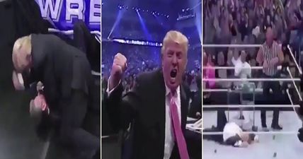 WATCH: Donald Trump’s famous appearance on Wrestlemania 23 is well worth another look