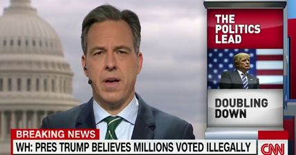 WATCH: CNN reporter shoots down Donald Trump’s claims of voter fraud in 2016 election