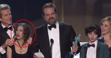 WATCH: Winona Ryder’s bizarre facial expressions were the best thing about the Screen Actors Guild Awards