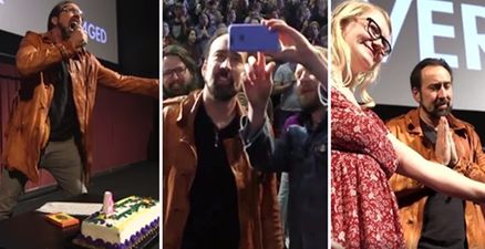 Nicolas Cage crashed a film festival that’s all about Nicolas Cage because he’s Nicolas Cage