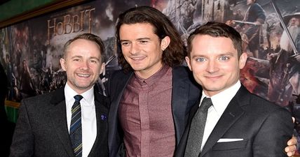 PICS: The cast of Lord of the Rings pulled some classic poses at a reunion last night