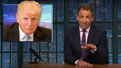 WATCH: Comedian Seth Meyers goes in on Trump’s abuse of power for a full ten minutes