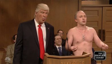 WATCH: SNL’s Trump heads to The People’s Court to fight over the Muslim Ban