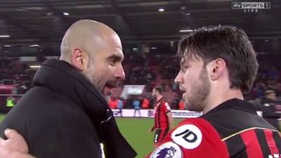 Harry Arter reveals what Pep Guardiola said to him on the pitch last night