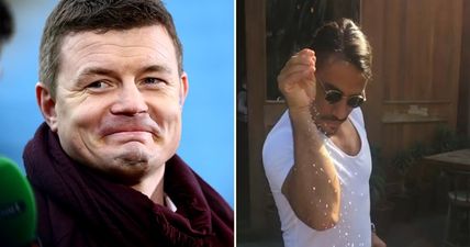 PIC: Try not to be jealous, but Brian O’Driscoll met Salt Bae this evening