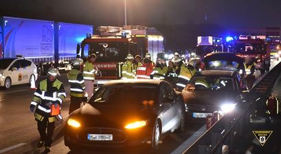 PICS: Hero driver uses own car to stop runaway car on motorway