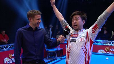 WATCH: World Pool Masters competitor gives bizarre post-match interview