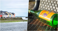 Thousands of empty Buckfast bottles found at the bottom of Galway river