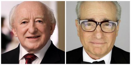 Michael D Higgins to present award to Martin Scorsese this weekend