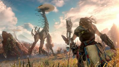 WATCH: No words but lots of robot dinosaurs in the launch trailer for Horizon: Zero Dawn