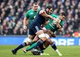 Twitter reaction as Ireland lead France by a point at half-time