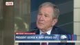 WATCH: Even George W. Bush thinks Trump has made a mistake in attacking the press