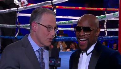 WATCH: Floyd Mayweather’s birthday wish is to get into the ring with Conor McGregor