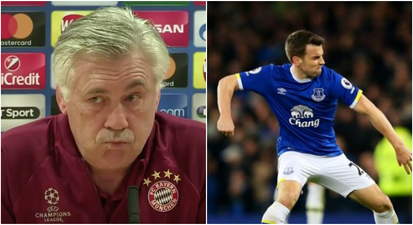 WATCH: Carlo Ancelotti response when asked about Seamus Coleman transfer caused a lot of laughter