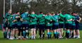 Just the one change in the Ireland squad to face Wales