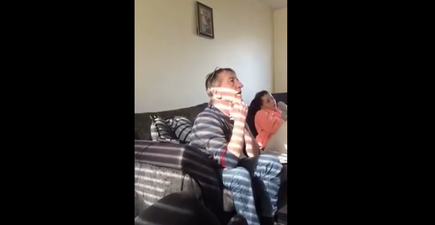 WATCH: This Irish dad’s reaction to a losing Cheltenham bet needs to be seen