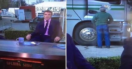 WATCH: Punter filmed draining the spuds during this morning’s coverage of Cheltenham