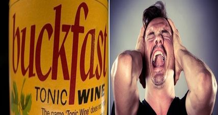 WATCH: Devastating scenes as dozens of bottles of Buckfast smash off the ground in Galway