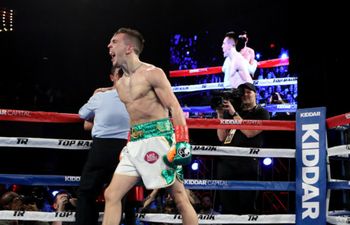 WATCH: Michael Conlan defeats Tim Ibarra with Conor McGregor in his corner