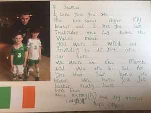 PIC: We hope Seamus Coleman sees this brilliant letter from a 5-year-old fan
