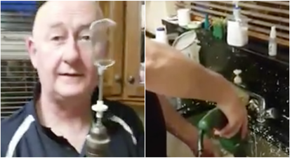 WATCH: Genius Irish dad can’t find whisk, so improvises brilliantly