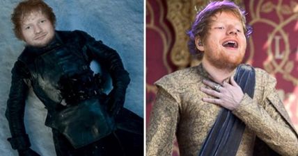 Ed Sheeran has revealed details of his Game of Thrones appearance