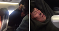 WATCH: Passenger dragged from seat by police due to the plane being overbooked