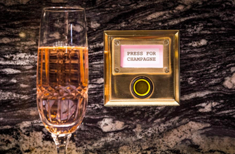 There’s a ‘press for champagne’ button going into this incredible new office building