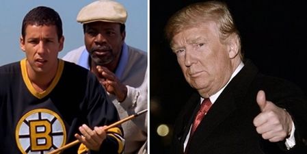 Chubbs Peterson from Happy Gilmore puts Trump on blast with hole-in-one insult